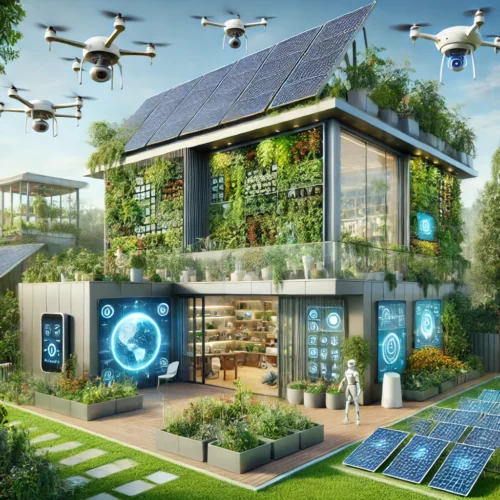 Self-Sustaining Smart Home with AI in 2025
